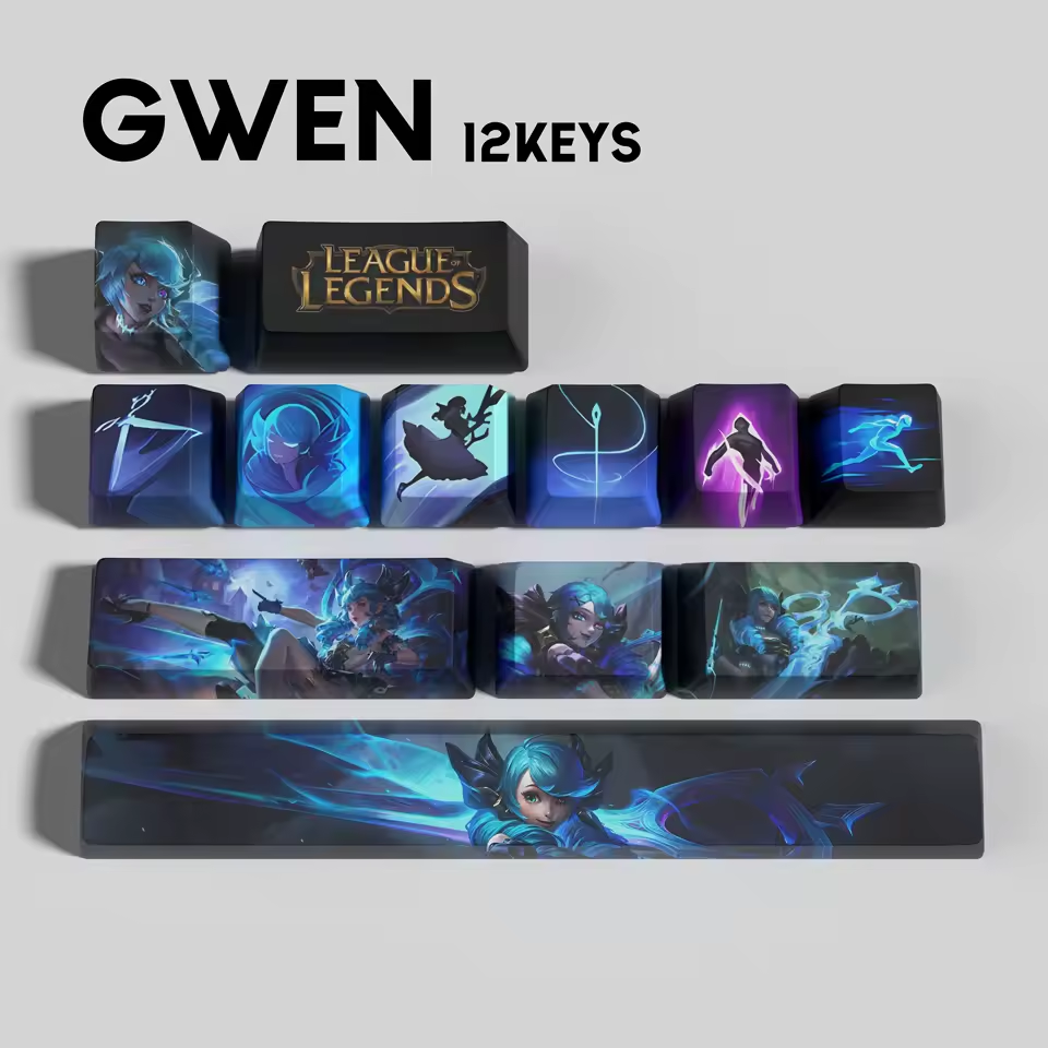 Gwen 12 Custom OEM Keycaps