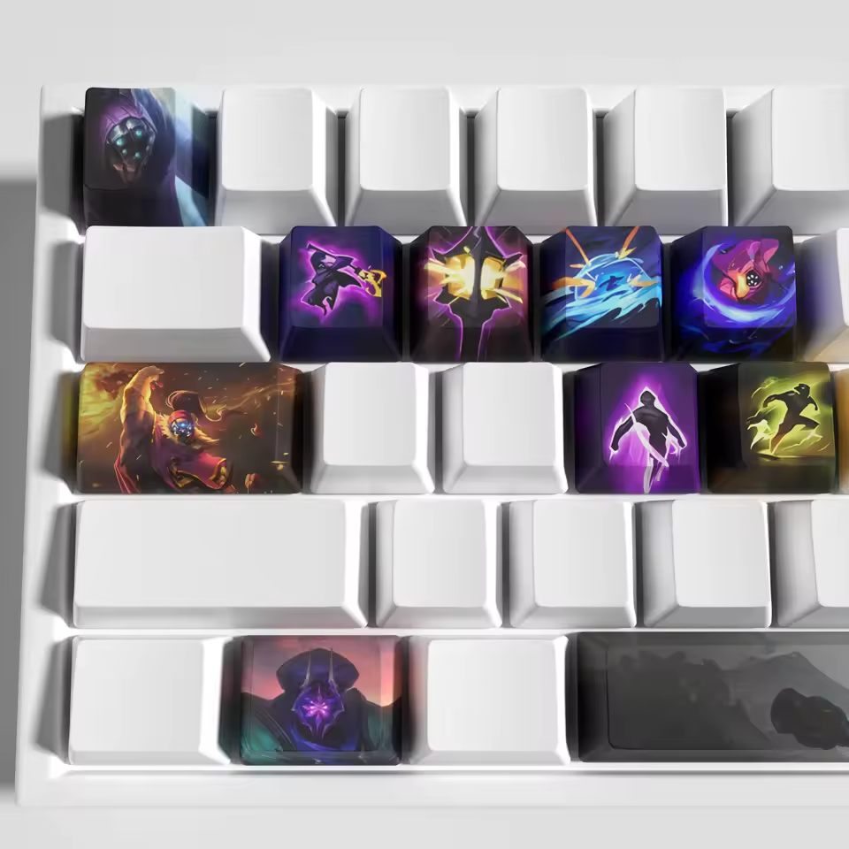 Jax 12 Custom OEM Keycaps