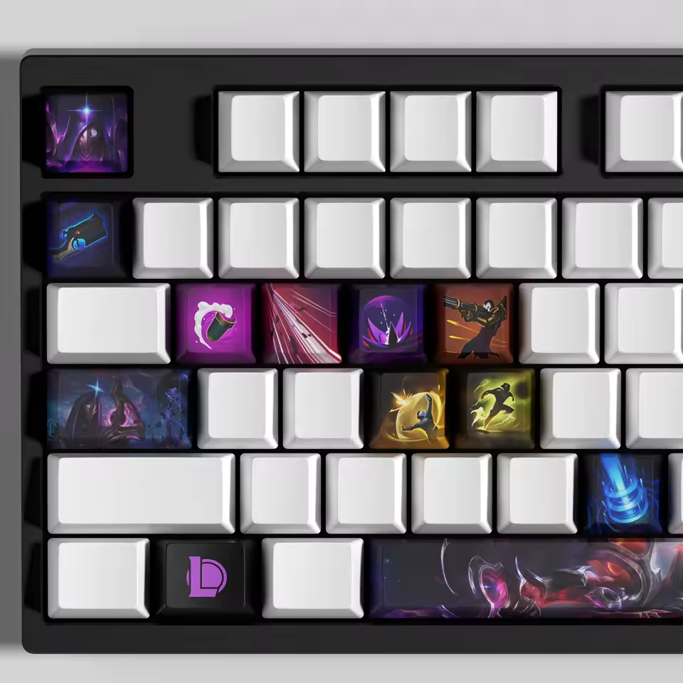 Jhin 14 Custom OEM Keycaps