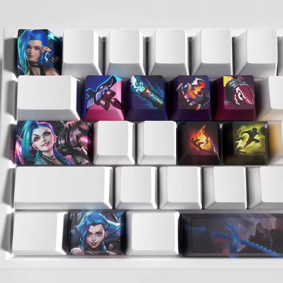 Jinx 12 Custom OEM Keycaps