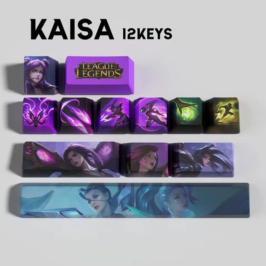 Kai'sa 12 Custom OEM Keycaps