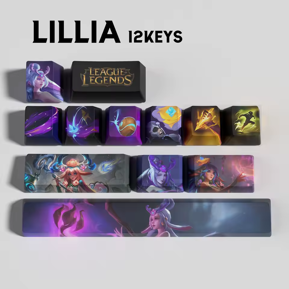 Lillia 12 Custom OEM Keycaps