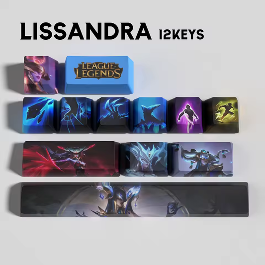 Lissandra 12 Custom OEM Keycaps