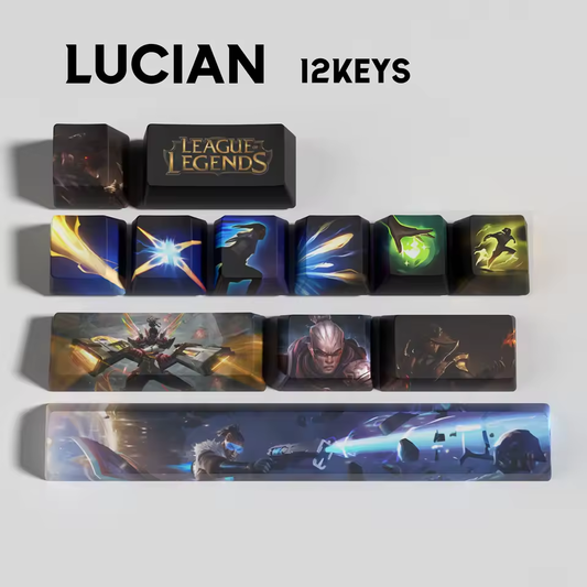 Lucian 12 Custom OEM Keycaps