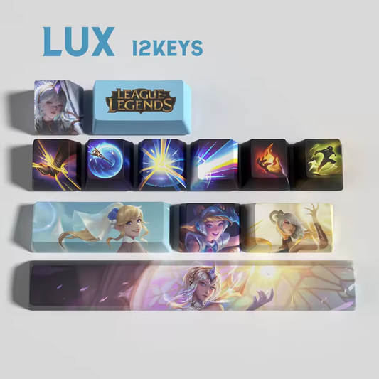 Lux 12 Custom OEM Keycaps