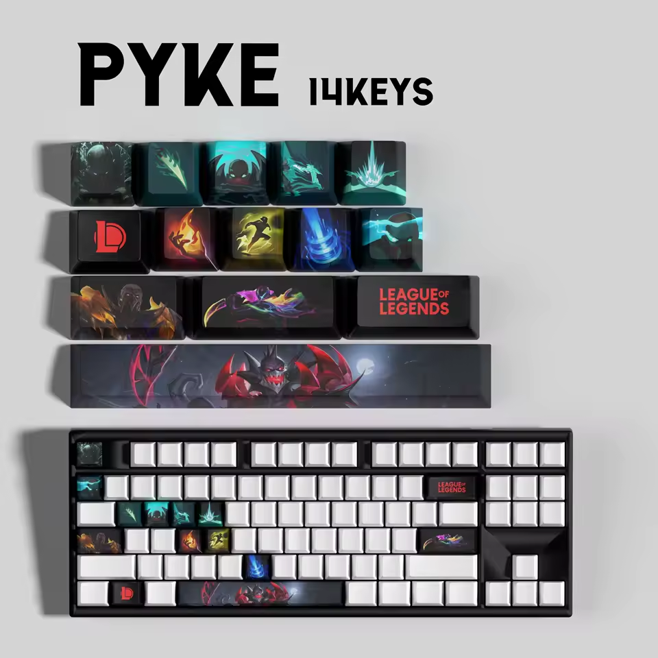 Pyke 14 Custom OEM Keycaps