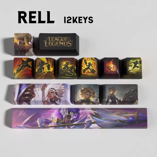 Rell 12 Custom OEM Keycaps