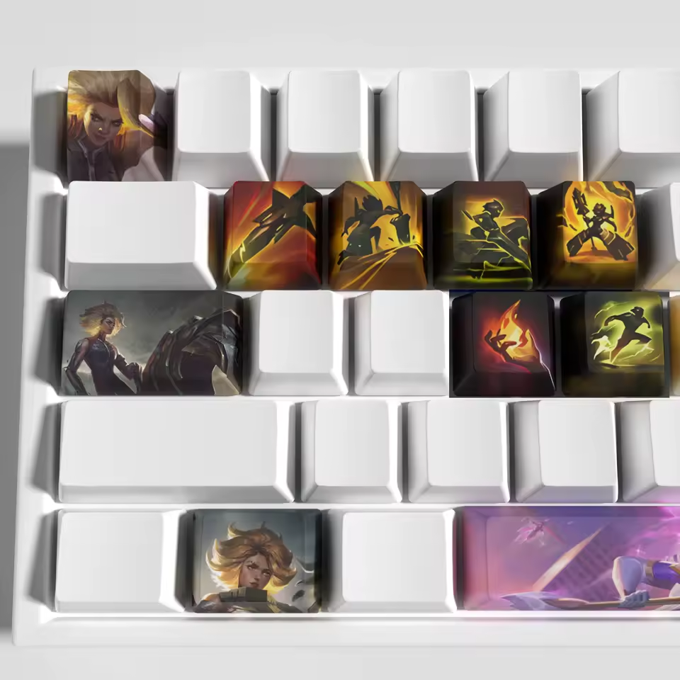 Rell 12 Custom OEM Keycaps