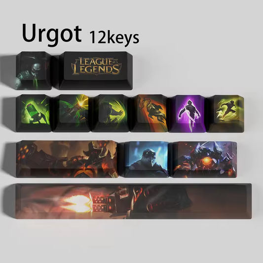Urgot 12 Custom OEM Keycaps