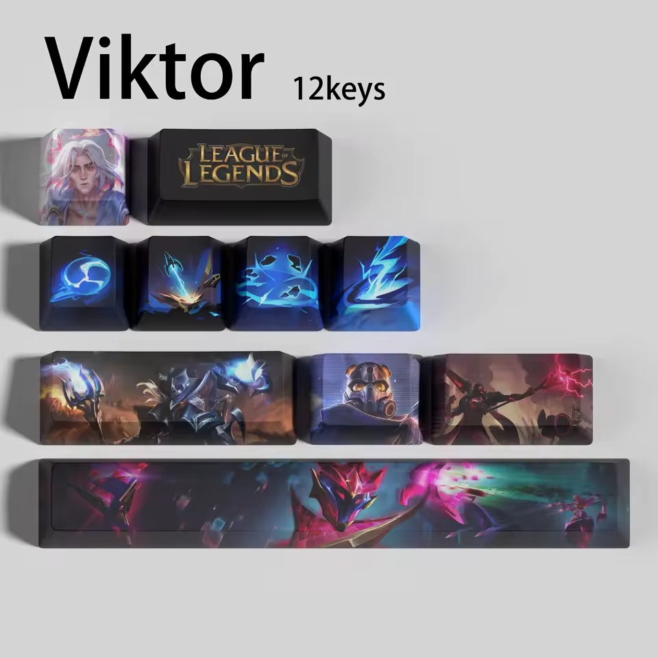 Viktor 12 Custom OEM Keycaps