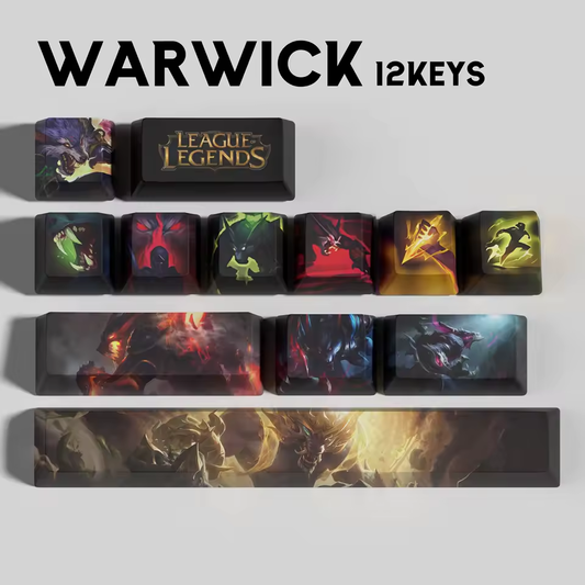 Warwick 12 Custom OEM Keycaps