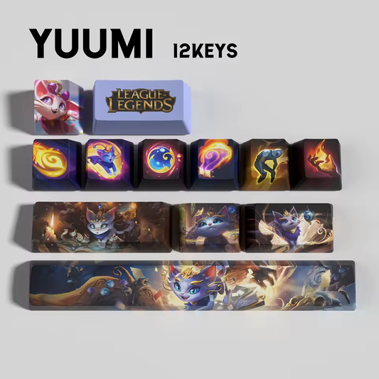 Yuumi 12 Custom OEM Keycaps