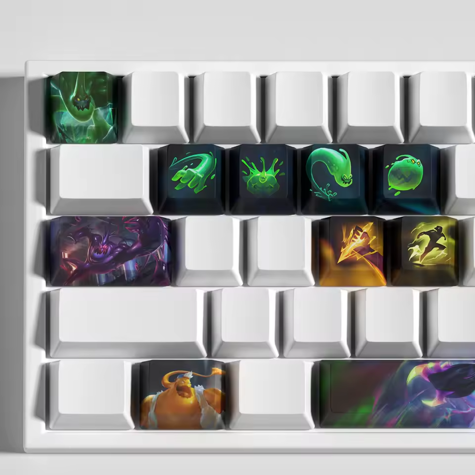 Zac 12 Custom OEM Keycaps
