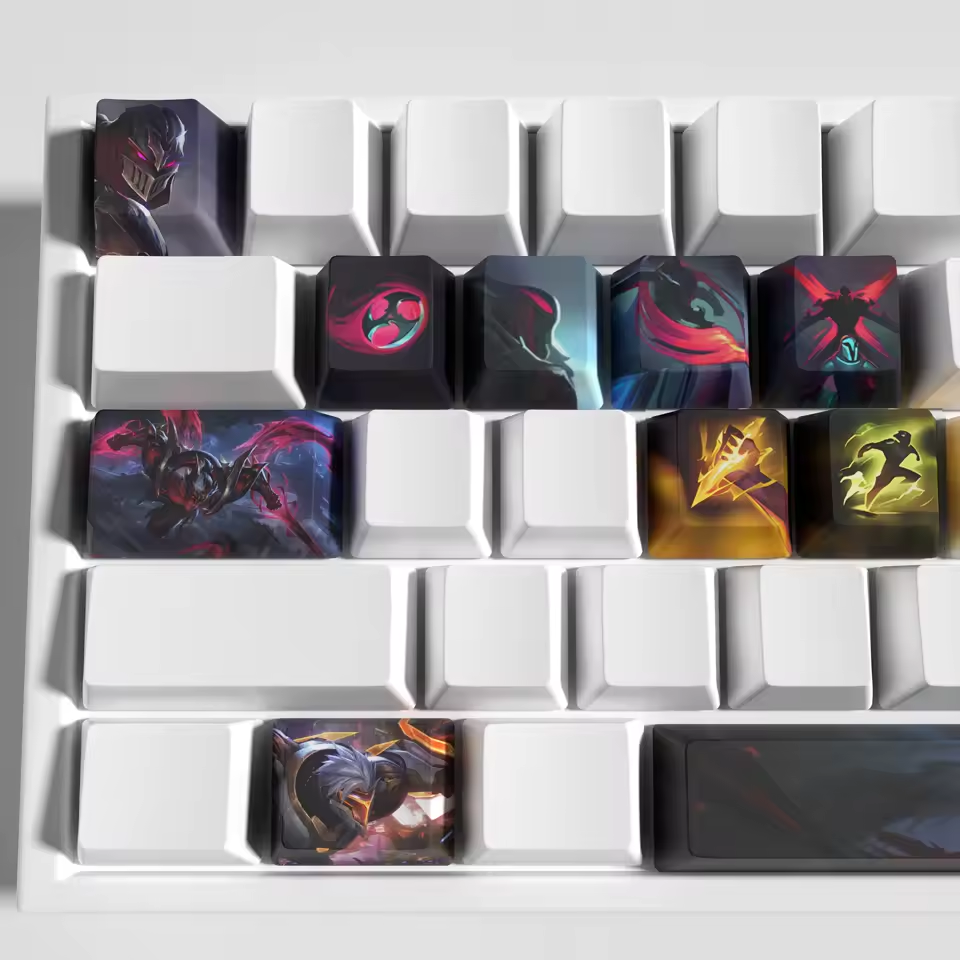 Zed New 12 Custom OEM Keycaps