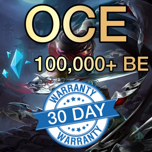 OCE - 100,000+ Blue Essence Unranked Smurf