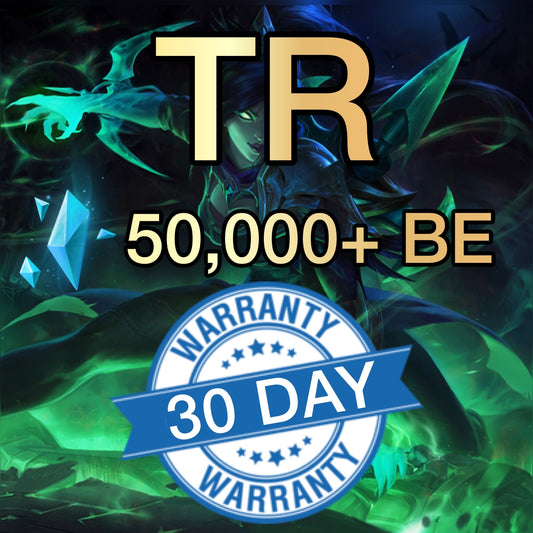 TR - 50,000+ Blue Essence Unranked Smurf