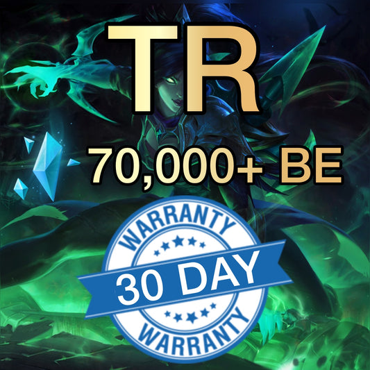 TR - 70,000+ Blue Essence Unranked Smurf