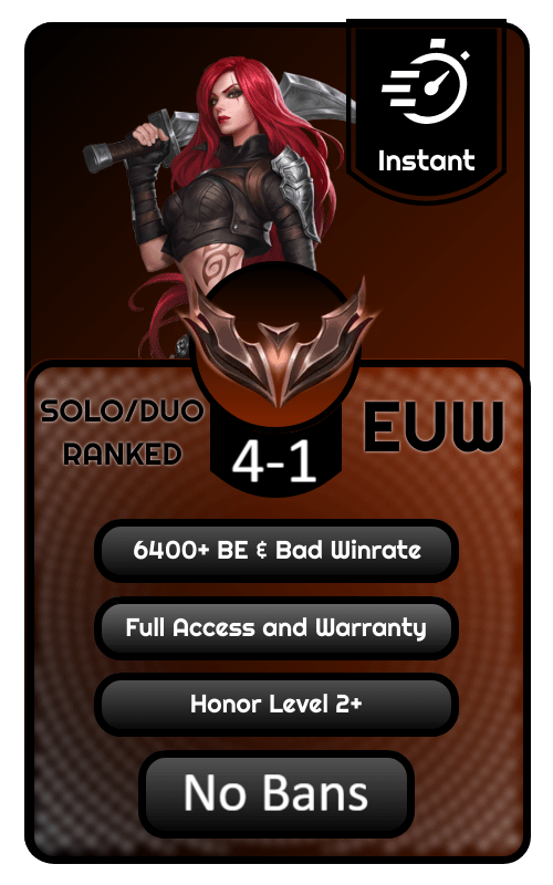 EUW Ranked Accounts – Gee Smurfs
