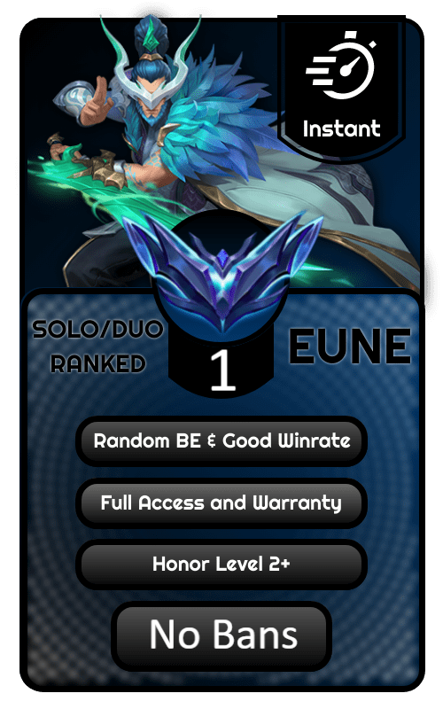 EUNE Diamond 1 Ranked Account